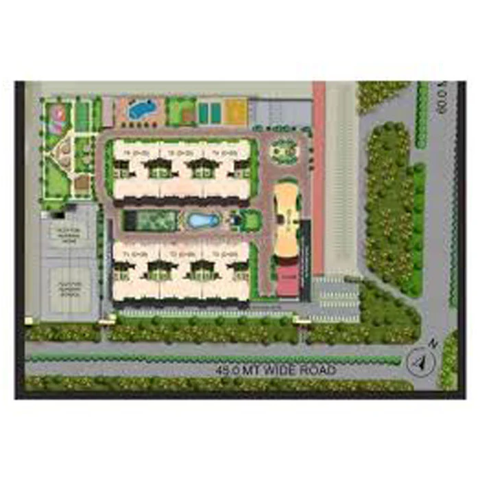Gaur 22D master plan/ site plan